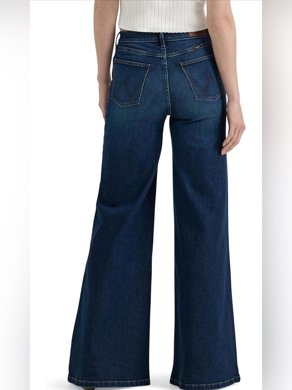 Wrangler High Rise Wide Leg Jeans | Dark Wash | Women’s 12/31 x 30